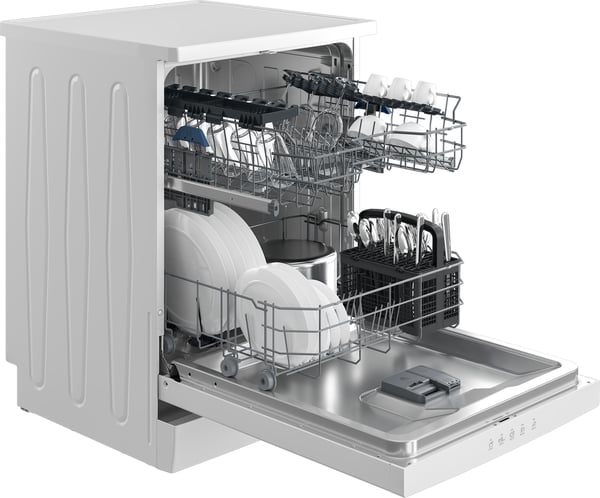 Beko BDFN15D431W Fritstående 14 kuverter
