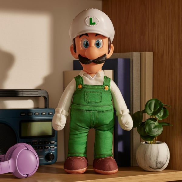 Super Mario The Galaxy Movie Fire Luigi