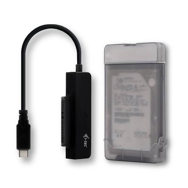 i-tec C31MYSAFEU313 tallennusaseman kotelo HDD-/SSD-kotelo Musta 2.5"