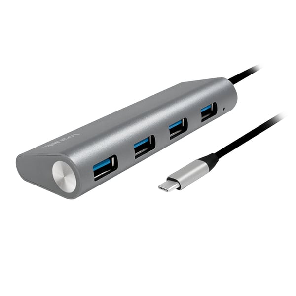 LogiLink UA0309 interface hub USB 3.2 Gen 1 (3.1 Gen 1) Type-C 5000 Mbit/s Grå