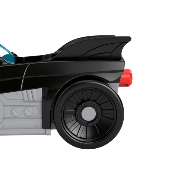 Fisher-Price Imaginext DC Super Friends Metal Force Batmobile -leluauto ja Batman-toimintahahmo