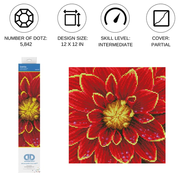 Diamond Dotz Dahlia