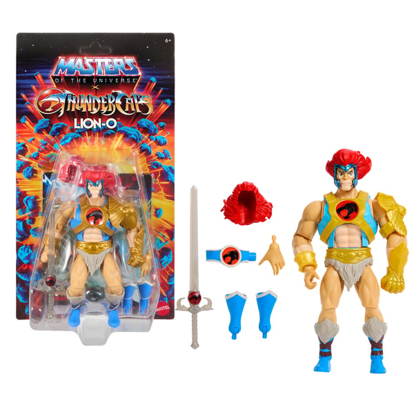 Masters of the Universe x ThunderCats Lion-O Action Figure