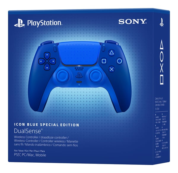 Sony Interactive Entertainment DualSense - Icon Blue Sininen Bluetooth/USB Pad-ohjain Analoginen/Digitaalinen PlayStation 5