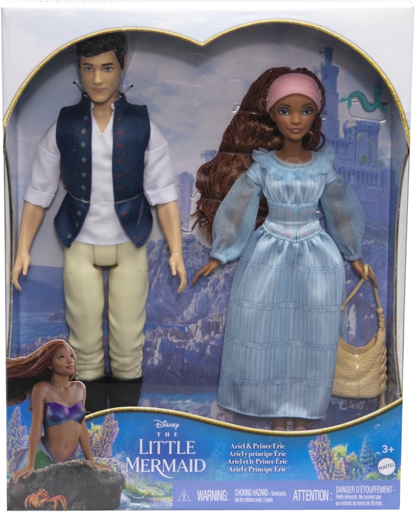 Disney Princess Disney The Little Mermaid Ariel & Prince Eric Dolls