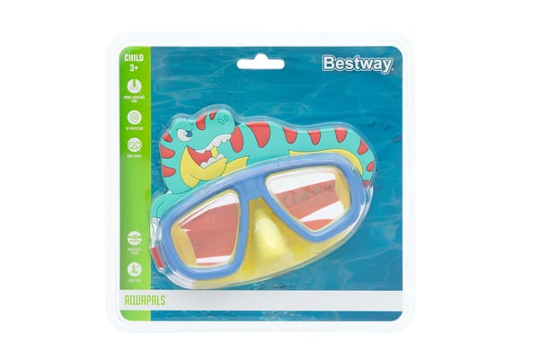 Bestway 22064 / 23 laitesukellus maski Polykarbonaatti Valikoidut värit Lapsi