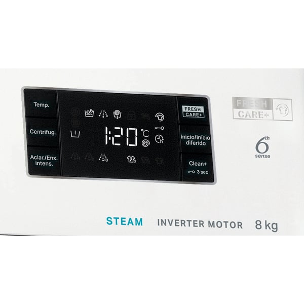 Whirlpool FFB 8258 WV SP vaskemaskine Front-læsning 8 kg 1200 rpm Hvid