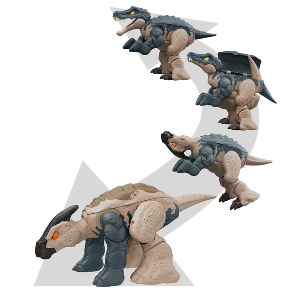 Jurassic World FIERCE CHANGERS DOUBLE DANGER Baryonyx och Parasaurolophus