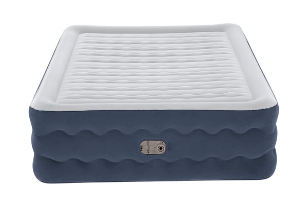 Bestway 6716P luftmadrass Dubbelmadrass Blå, Vit