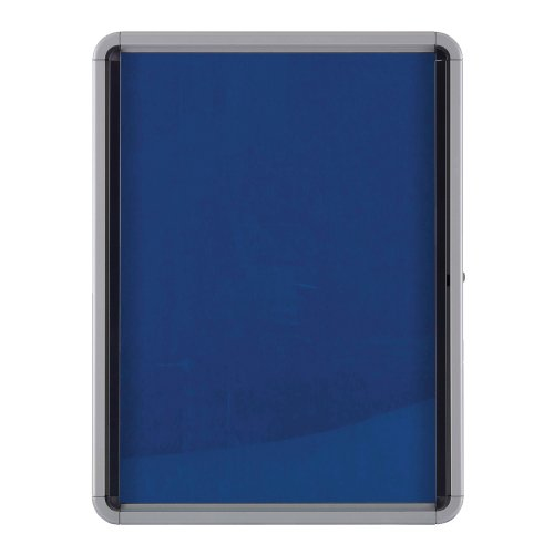 Nobo 1902556 anslagstavla med ficka Blå, Silver Aluminium
