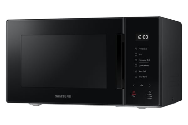 Samsung MG23T5018AK/ET mikroaaltouuni Musta Grillimikroaaltouuni Pöytämalli 23 L 800 W
