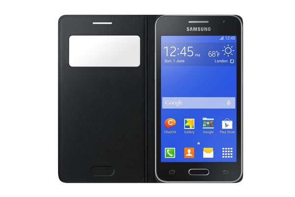 Samsung EF-CG355B mobiltelefon etui Folie Sort