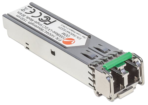 Intellinet 545044 transceiver-moduler för nätverk Fiberoptik 1000 Mbit/s SFP 1550 nm