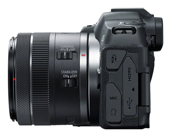 Canon EOS R8 + RF 24-50mm F4.5-6.3 IS STM Kit MILC 24,2 MP CMOS 6000 x 4000 pixel Sort
