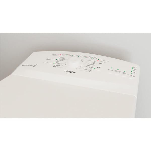 Whirlpool TDLR 6240L IT vaskemaskine Top-indlæsning 6 kg 1151 rpm Hvid