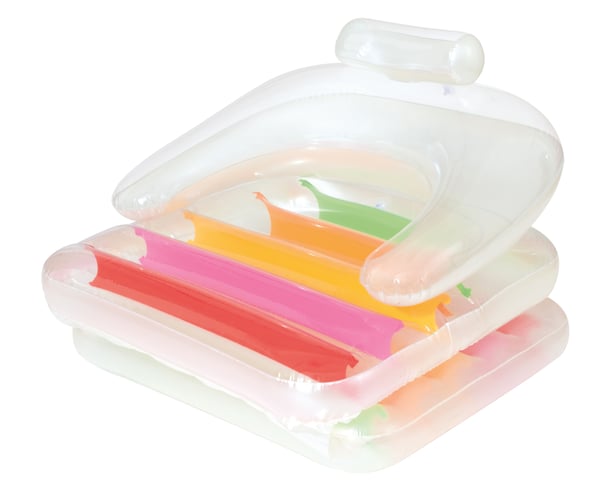 Bestway 43023 pool og strand flyder Flerfarvet Vinyl Flydende hvilestol