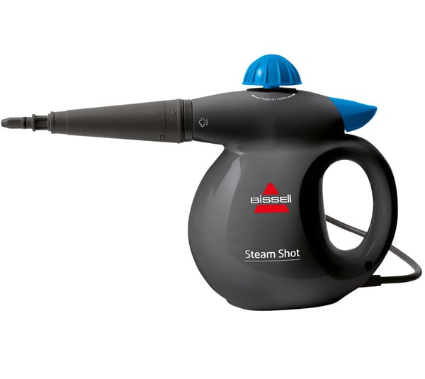 Bissell Steam Shot Bärbar ångtvätt 0,36 l 1050 W Blå, Titan