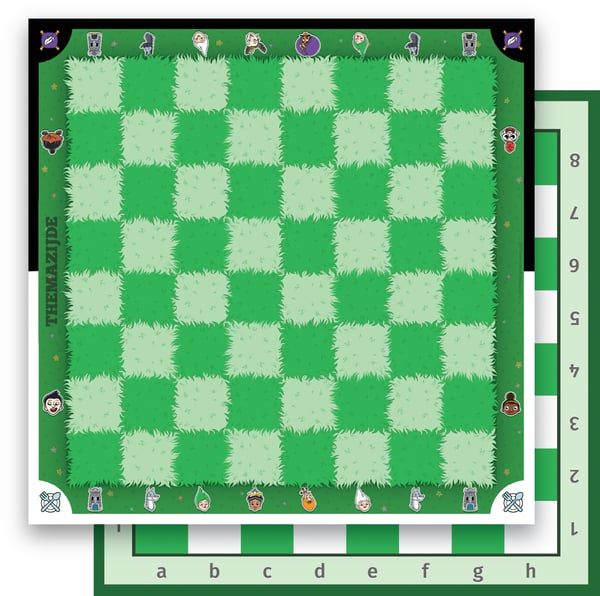 MEGABLEU Story Time Chess Brætspil Indlæring