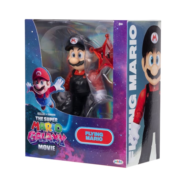 Super Mario The Galaxy Movie Flying Mario 5"
