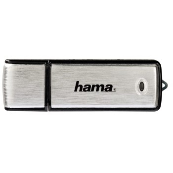 Hama Fancy USB-sticka 64 GB USB Type-A 2.0 Svart, Silver