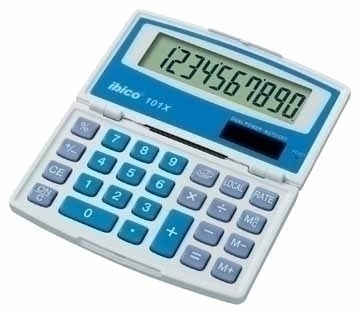 Rexel Taskulaskin Ibico 101X 10-numeroinen