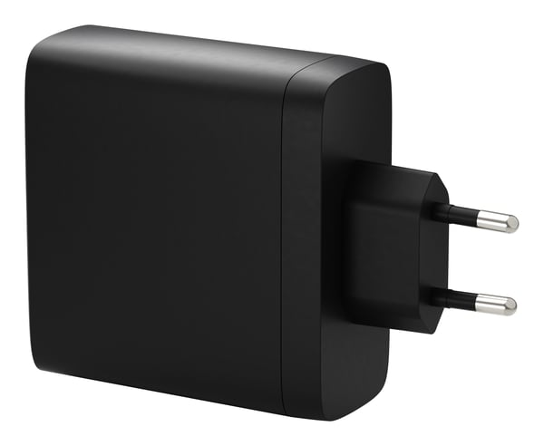 dbramante1928 IT - EU W. Charger - 140W + 2m C-C TPE cable - BLK