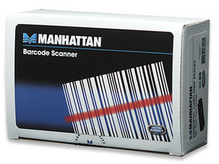 Manhattan 460255 magnetkortsläsare USB Svart