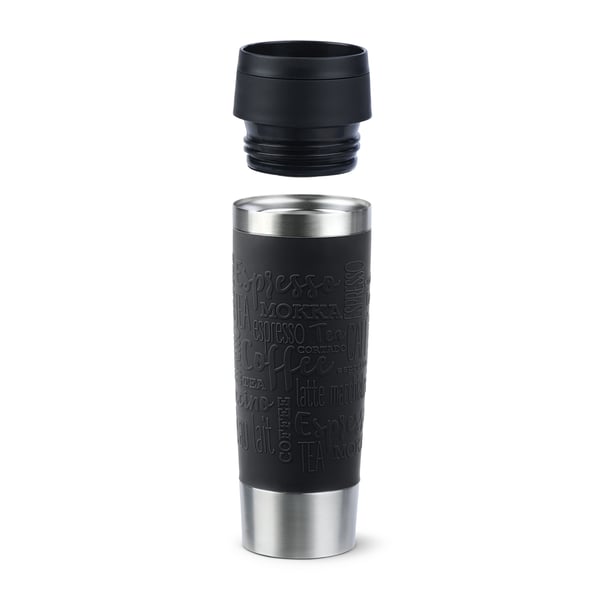 Tefal Travel Mug Classic N2022010 matkamuki 500 ml Musta, Ruostumaton teräs Ruostumaton teräs