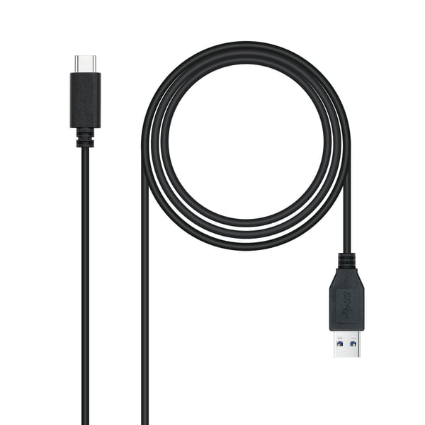 Nanocable 10.01.4001-L150 USB-kabel USB 3.2 Gen 2 (3.1 Gen 2) 1,5 m USB A USB C 10 Gbit/sek. Sort