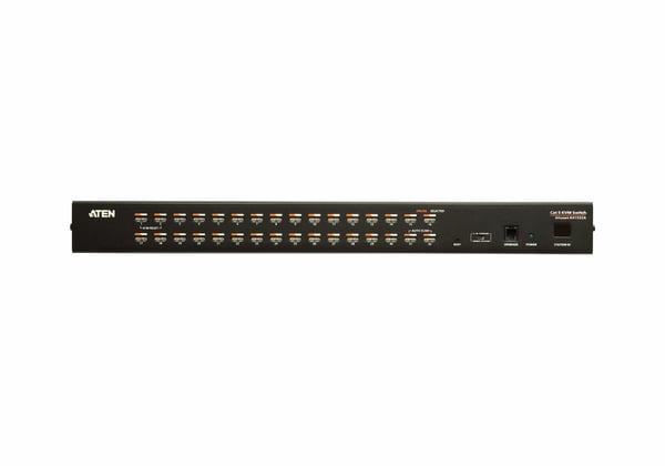 ATEN 32-portars multigränssnitt (DisplayPort, HDMI. DVI, VGA) Cat 5 KVM-switch