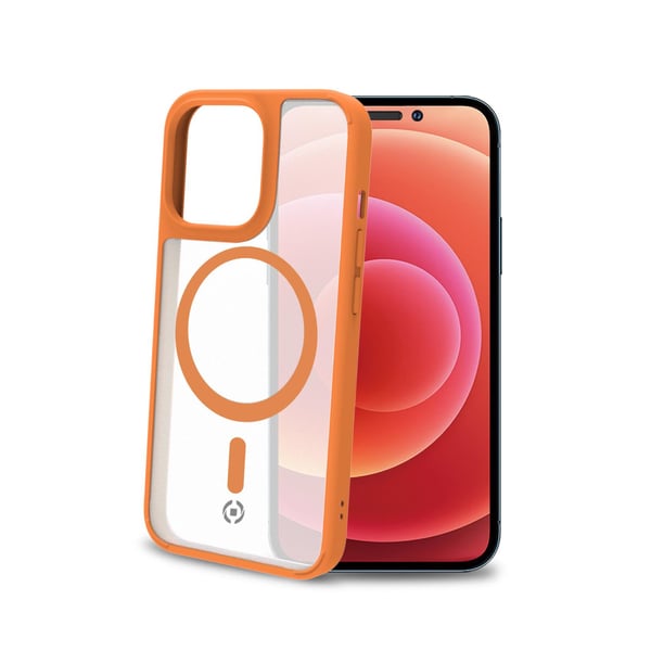 Celly Magmatt mobiltelefon etui 15,5 cm (6.1") Cover Transparent, Gul