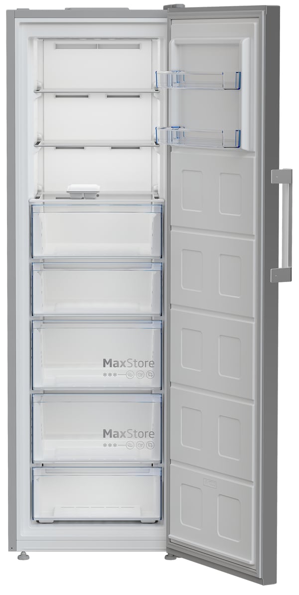 Beko B3RFNE314XB frys Frysskåp Fristående 286 l Grå
