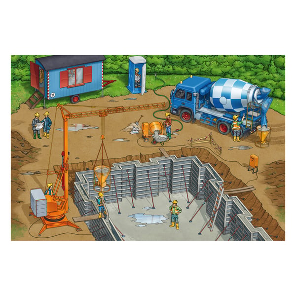 Schmidt® Spiele 56200 pussel 24 styck Byggnader