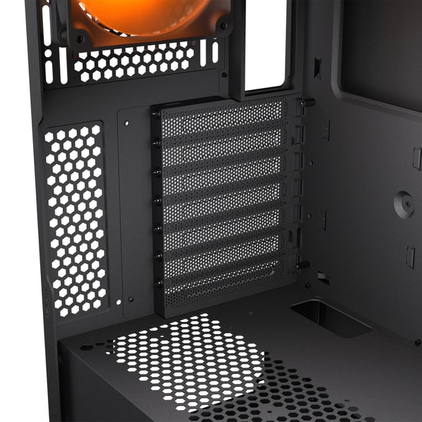 Cougar Kabinet Midi-Tower Airface FLO ARGB Sort - Midi/Minitower - ATX