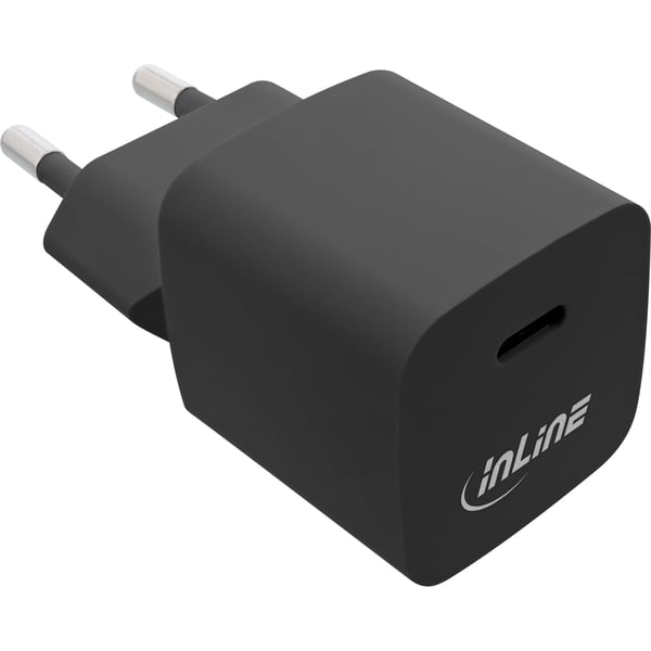InLine 31501B oplader til mobil enhed Universel Sort Vekselstrøm Indendørs