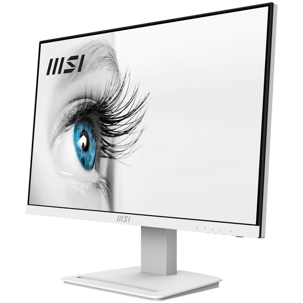 MSI Pro MP243XW tietokoneen litteä näyttö 60,5 cm (23.8") 1920 x 1080 pikseliä Full HD Valkoinen