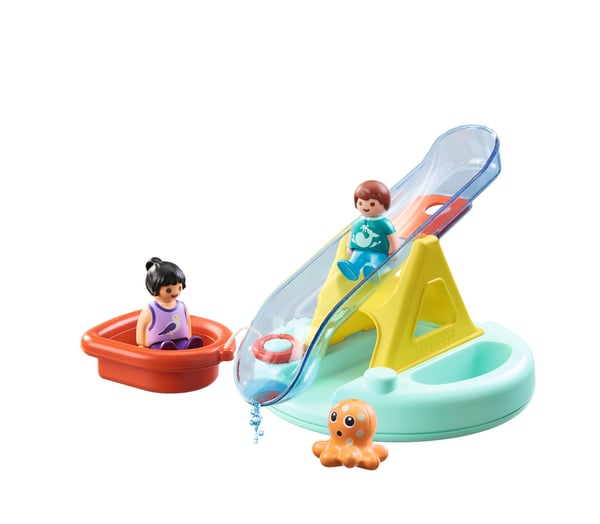 Playmobil 1.2.3 70635 spil, legetøj & mærkat til badet Badelegesæt Flerfarvet