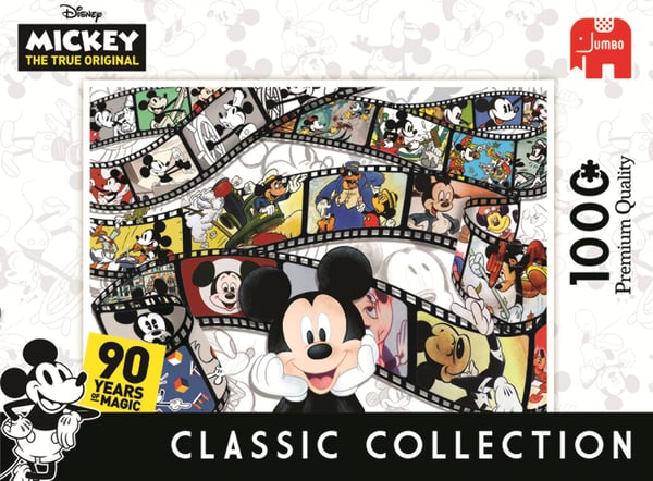 Disney 90th Anniversary 1000 pcs Puslespil 1000 stk Tegnefilm