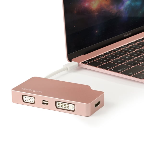 StarTech.com CDPVDHDMDPRG USB grafisk adapter 3840 x 2160 pixel Roseguld