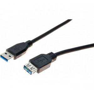 Hypertec 532469-HY USB-kabel USB 3.2 Gen 1 (3.1 Gen 1) 1,8 m USB A Sort Hypertec 532469-HY USB-kabel USB 3.2 Gen 1 (3.1 Gen 1) 1,8 m USB A Sort