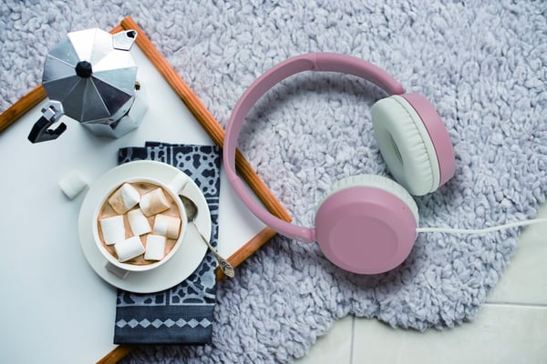 JVC HA-S31M-P Headset Kabel Huvudband Samtal/musik Rosa