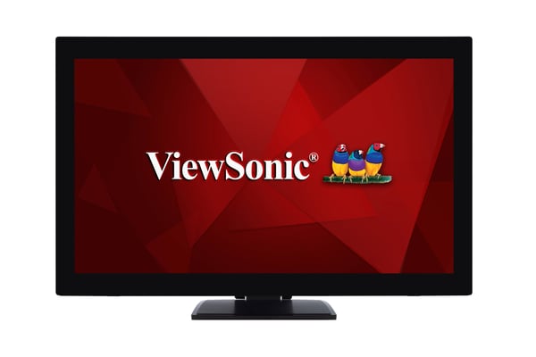 Viewsonic TD2760 computerskærm 68,6 cm (27") 1920 x 1080 pixel Fuld HD LED Berøringsskærm Multibruger Sort