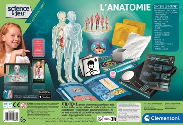 Clementoni Science & Jeu Laboratoire - L'anatomie