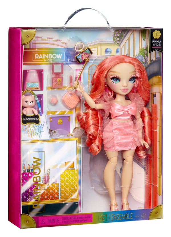 Rainbow High New FriendsFashion Doll- Pinkly Paige (Pink)