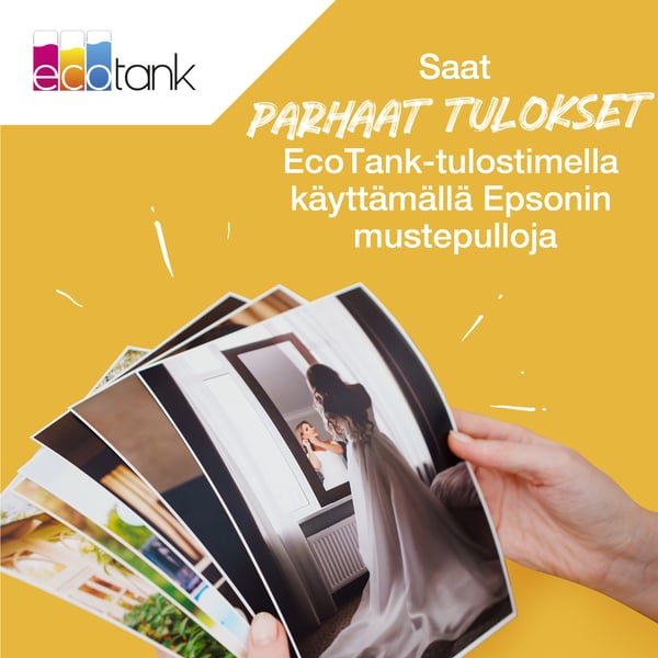 Epson 774 EcoTank -mustepullo, musta pigmenttimuste