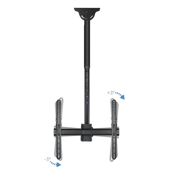 TooQ LPCE1155TSLI-B fäste för skyltningsskärm 139,7 cm (55") Svart