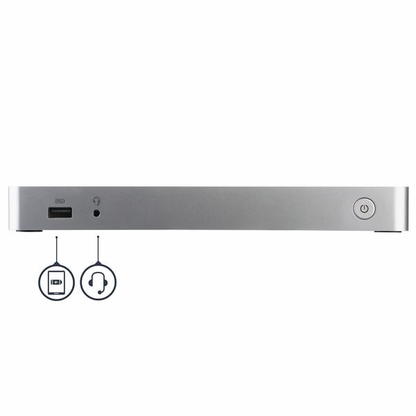 StarTech.com USB-C-docka med dubbla skärmar och MST - 5x USB 3.0-portar