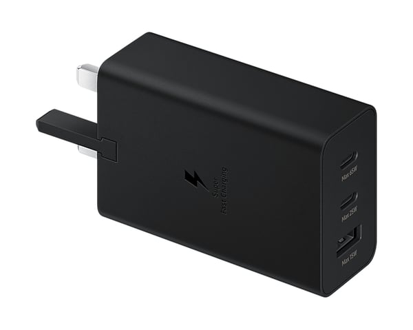 Samsung EP-T6530NBEGWW mobiililaitteen laturi Universaali Musta AC Pikalataus Sisätila