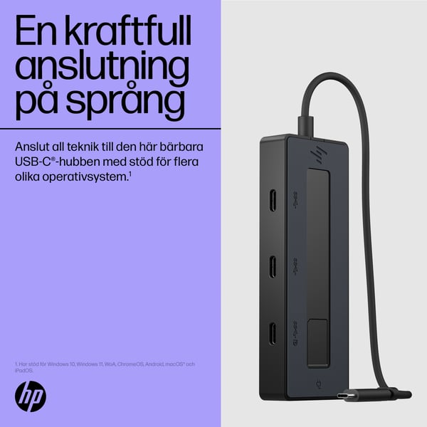 HP Port Replicator - USB-C - DP - Europa