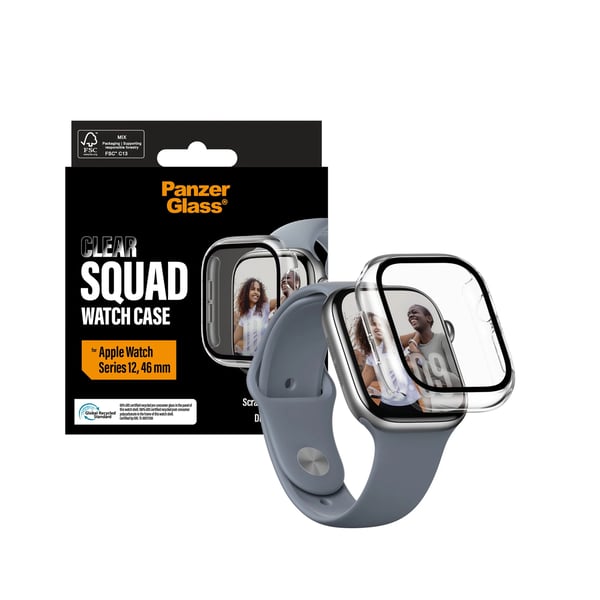 PanzerGlass PG39454 Smart bærbart (wearable) tilbehør Boks Transparent Plast